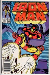 Iron Man #246 Newsstand Edition (1989) 9.0 VF/NM