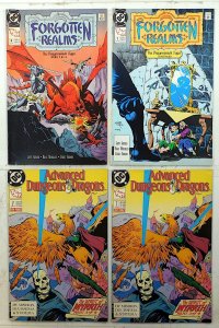 TSR Lot 4 #Forgotten Realms 6, 7, Advanced D&D 7 x2 1990 DC Comics
