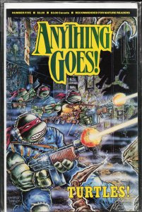 Anything Goes! #5 (1987) Teenage Mutant Ninja Turtles