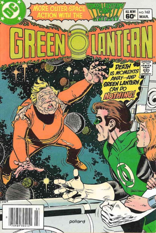 Green Lantern (2nd Series) #162 (Newsstand) FN ; DC | March 1983 Kurt Busiek