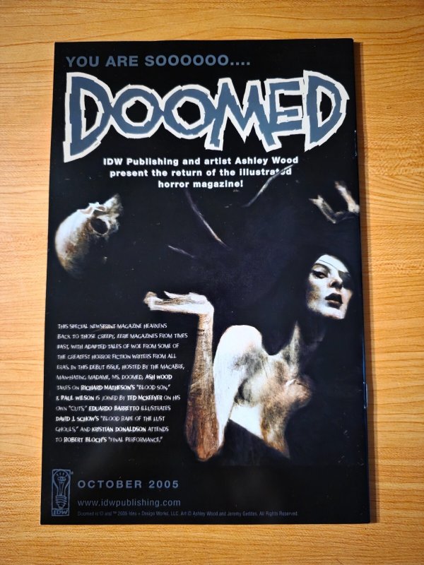 CSI:NY Bloody Murder #4 ~ NEAR MINT NM ~ 2005 IDW Comics