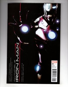 Invincible Iron Man #25 Aoki Cover (2010) VF+    / ID#02
