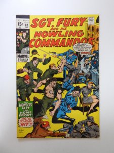 Sgt. Fury #82 (1970) FN/VF condition