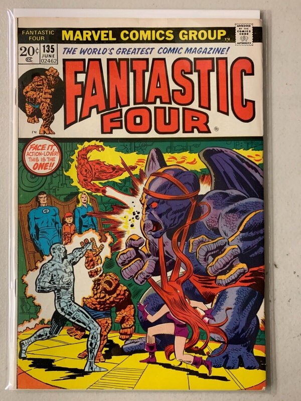 Fantastic Four #135 Medusa in the Fantastic Four 6.0 (1973)