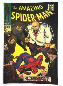 Amazing Spider-Man (1963 series)  #51, Fine- (Actual scan)