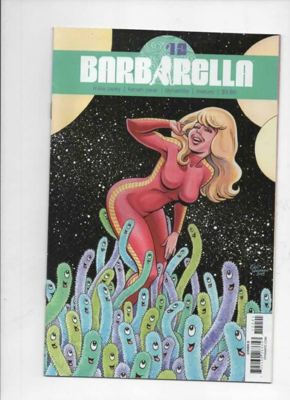 BARBARELLA #12 D, VF+, Shanower, 2017 2018, Sci-fi, more Good Girl in store