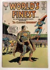 WORLDS FINEST 140  (March 1964) FINE The Clayface Superman Curt Swan cvr, art