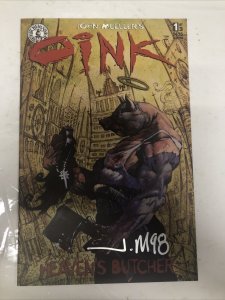 Oink Heaven’s Butcher # 1 (1995) Variant • Kitchen Sink • Signed By John Mueller