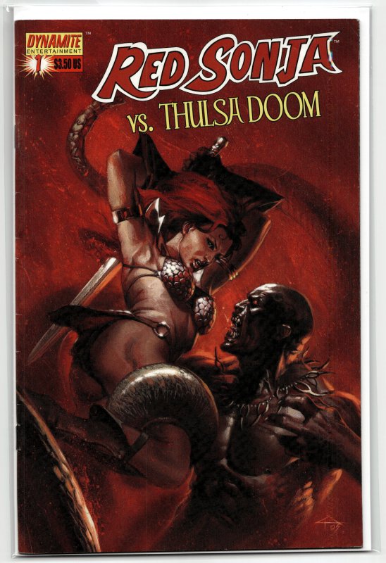 Red Sonja vs. Thulsa Doom #1 Cover B (2006) Red Sonja