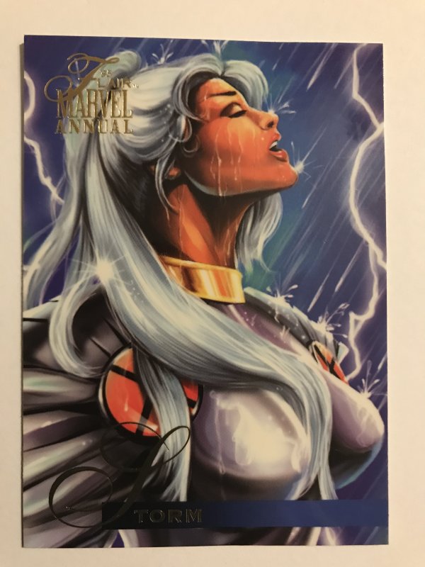 STORM #5 card : Marvel Annual 1995 Flair; NM/M;  X-men, base