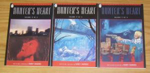 Hunter's Heart #1-3 VF/NM complete series - paradox mystery - randy duburke 2