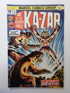Ka-Zar #4 (1974) FN/VF Condition! MVS intact!
