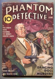 Phantom Detective Pulp June 1937-Dancing Doll Murders