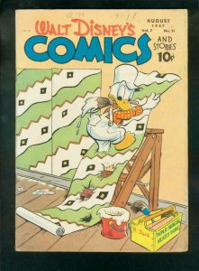 WALT DISNEY'S COMICS AND STORIES #83 1947-CARL BARKS VG