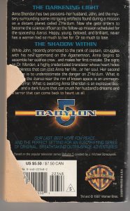 Babylon 5 Book # 7  The Shadow Within by Jeanne Cavelos