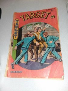 TARGET COMICS v.6 #10  1946 CADET TARGETEERS The CHAMELEON golden age superhero