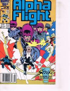 10 Alpha Flight Marvel Comic Books # 32 38 39 40 41 43 44 45 46 47 Wolverine MM4