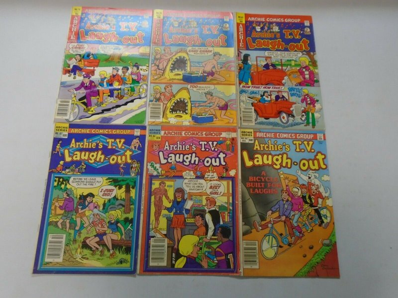 Bronze age Archie Laugh + Archie TV lot 47 different average 5.0 VG FN