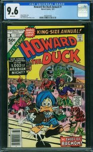 Howard the Duck Annual #1 (1977) CGC 9.6 NM+