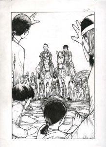 Mulan One Shot page 37  Published art by ALEX SANCHEZ Disney 