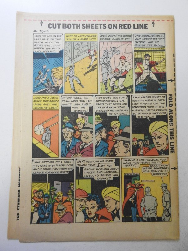 The Spirit #111 (1942) Newsprint Comic Insert Rare!