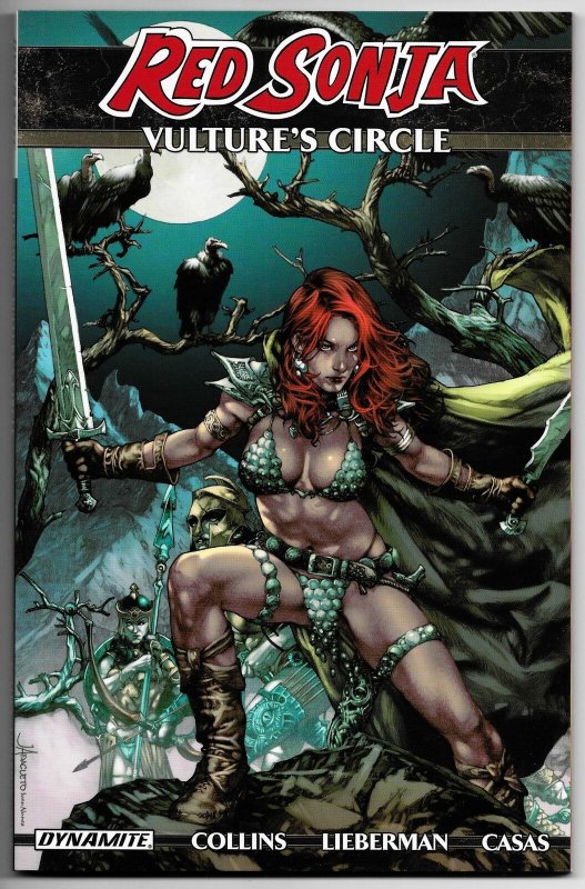 Red Sonja Vultures Circle TPB Anacleto Cvr (Dynamite, 2015) New!