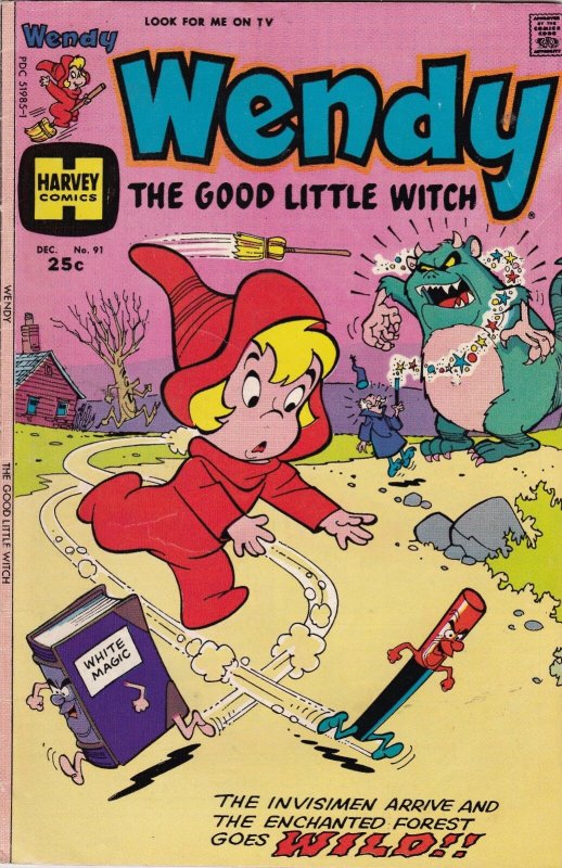 Harvey Comics! Wendy: The Good Little Witch! Issue 91!