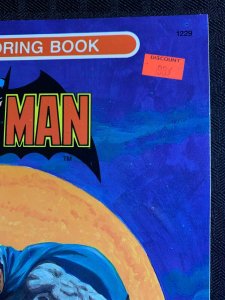 1989 BATMAN Big Coloring Book FN 6.0 Golden