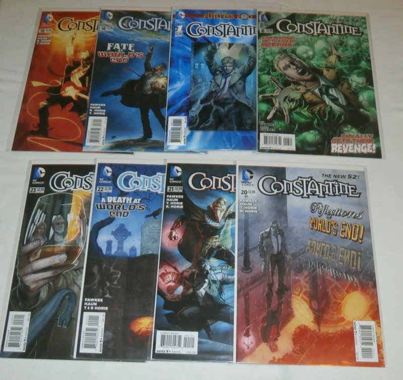 Constantine #6,18-23, Futures End #1 (2013 DC) Earth 2: World's End tie-in