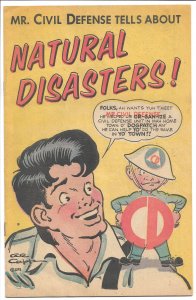 Mr. Civil Defense Tells about Natural Disasters  1956 (VF)