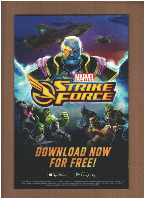 X-Men: Blue #36 Marvel Comics 2018 CYCLOPS BEAST FINAL ISSUE NM- 9.2