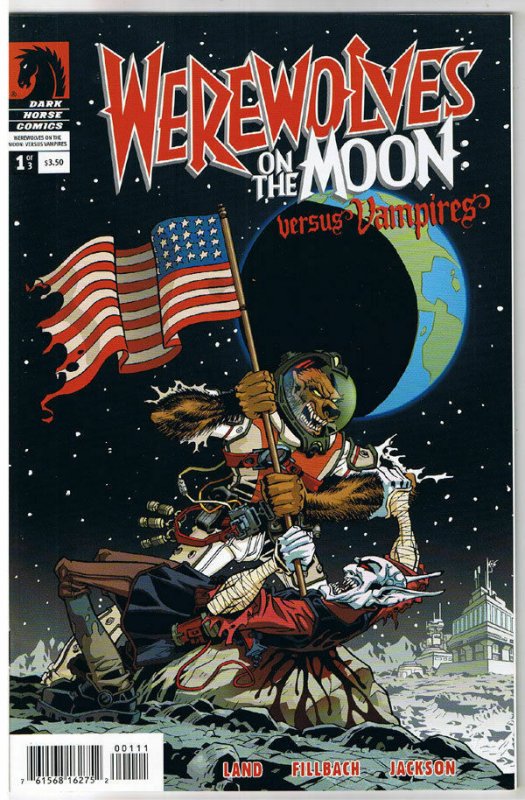 WEREWOLVES on the MOON vs VAMPIRES #1, NM-, 2009, undead, more Horror in store