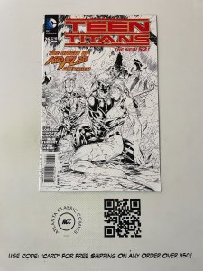 Teen Titans # 26 NM- 1st Print Sketch Variant Cover DC Comic Book New 52 3 J226