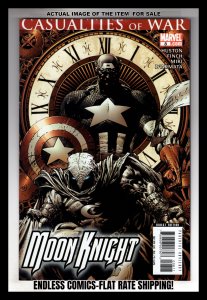 Moon Knight #8 (2007) CAPTAIN AMERICA! David Finch!  / SB#5