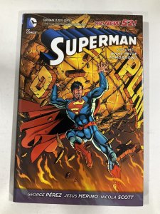 SUPERMAN VOLUME 1 WHAT PRICE TOMORROW TPB HARDCOVER SIGNED GEORGE PEREZ DC 2012