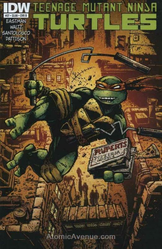 Teenage Mutant Ninja Turtles (5th Series) #27B VF/NM; IDW | save on shipping - d