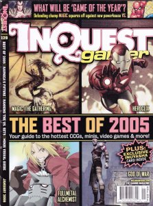 Inquest Gamer Magazine #129 FN ; Wizard | Iron Man God of War