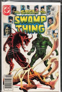 The Saga of Swamp Thing #4 (1982) Swamp Thing