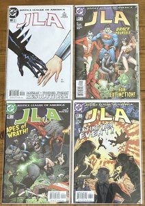 JLA #90,91,92,93 Justice League 2004 NM Lot