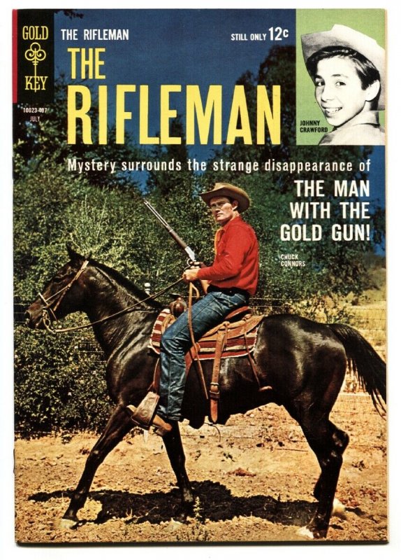 Rifleman #19 1963- Chuck Connors Gold Key Western VF+