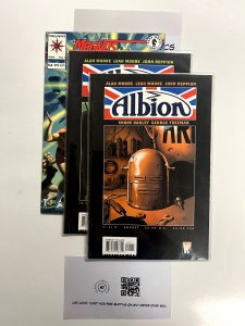 3 Indie Comics Albion # 1 2 + Magnus & Nexus # 1 85 JS24