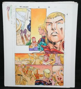 New Eternals: Apocalypse Now #1 p.32 Color Guide Art - Virako - by John Kalisz