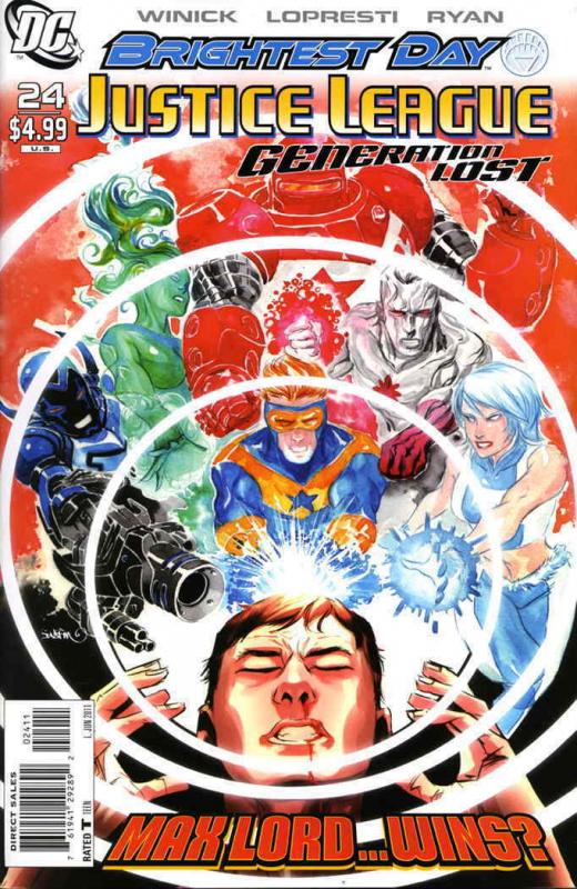 Justice League Generation Lost #24 VF/NM; DC | save on shipping - details inside