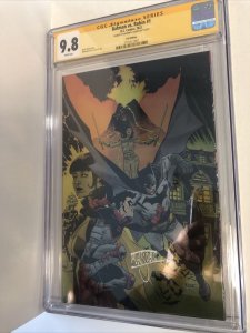 Batman Vs. Robin (2022) # 1 (CGC 9.8 SS) Signed Mahmud Asrar| Foil Edition 1:100
