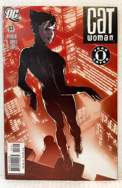 Catwoman #53 Second Print Cover (2006)