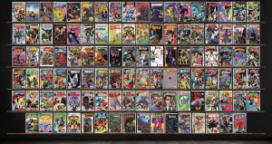 Huge Lot 100+ Comics with Team Titans, The Omega Men, Team America & More!