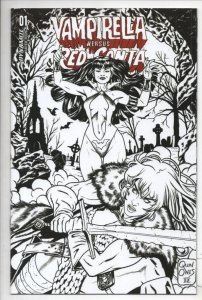 VAMPIRELLA vs RED SONJA #1 H NM, Quinones, Dynamite, 2022, more in store