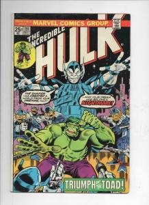 HULK #191, VG+, Incredible, Bruce Banner, Toad, Trimpe, 1968, more in store