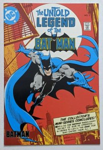 Untold Legend Of The Batman #3 (1989, DC) NM- 9.2 Cereal Premium Edition