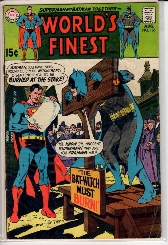 World's Finest Comics #186 (1969) 4.5 VG+